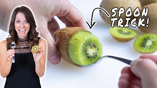 How to Cut a Kiwi  3 Easy Ways [upl. by Moritz]