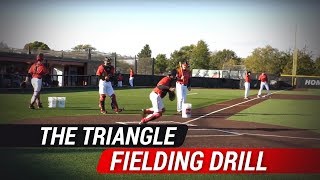 Baseball Infield Skills and Drills  The Triangle Drill  Ball State University Coach Rich Maloney [upl. by Dibb682]