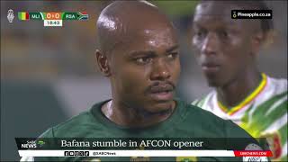 Bafana stumble in AFCON opener [upl. by Nwahsak]