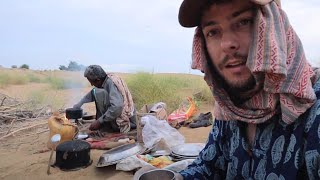 Camping in the India Desert on the Pakistan Border 🇮🇳 [upl. by Attenaej]