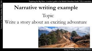 Introduction to Narrative writing [upl. by Daggna]