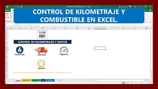 👉DESCARGA GRATIS Control de Kilometraje y Combustible en EXCEL  KILOMETRAJE Y COMBUSTIBLE [upl. by Niki]