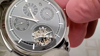 Vacheron Constantin Traditional Tourbillon Minute Repeater Grand Complication [upl. by Franciska949]