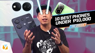 10 BEST Phones UNDER PHP 10K 1H 2024 [upl. by Chloras]