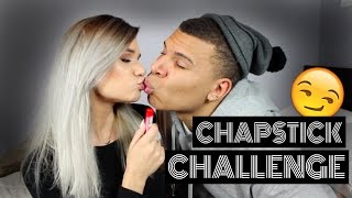 CHAPSTICK CHALLENGE W BOYFRIEND  Sylvia Gani [upl. by Gavette]