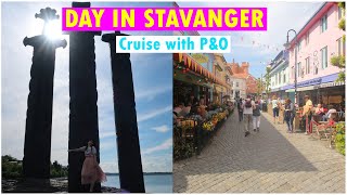 Exploring Stavanger Norway  PampO Britannia Cruise Vlog [upl. by Erine879]