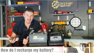 How Do I Recharge My Car Battery  How Long To Charge A Car Battery At 2 AMPS [upl. by Lleddaw]