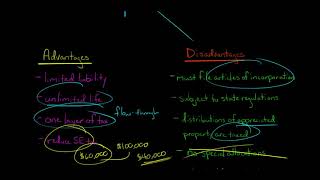 S Corporations  Advantages and Disadvantages [upl. by Neened]