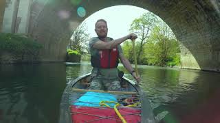 Canoe day trip River Avon and Kennet amp Avon canal Somerset UK [upl. by Adaj166]