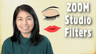 How to use filters in ZOOM [upl. by Ynnij]