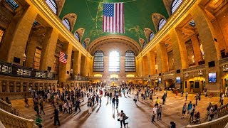 Walking Tour of Grand Central Terminal — New York City 【4K】🇺🇸 [upl. by Toh]