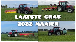 GRASMAAIEN in OKTOBER  Boer Gerrit vlogt [upl. by Anihpesoj]