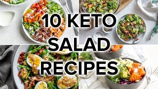 10 NutrientPacked Keto Salads for Any Time [upl. by Adlee748]