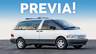 The Raddest Minivan Ever Built  Toyota Previa AllTrac [upl. by Samled]