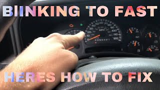 How To Fix Fast Blinker Problems BLINKER BLINKING FASTER THAN NORMAL FIX [upl. by Gere]