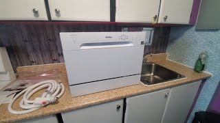 Apartment sized Dishwasher Review Danby DDW621WDB [upl. by Kallman]