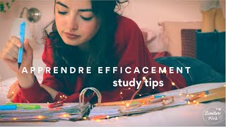 COMMENT APPRENDRE SES COURS EFFICACEMENT  study tips [upl. by Anema517]