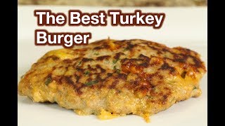 The Best Turkey Burger  Rockin Robin Cooks [upl. by Rajewski]