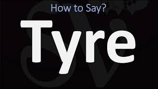 How to Pronounce Tyre BIBLE Lebanon [upl. by Fedak349]