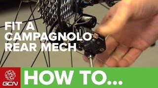 How To Install A Campagnolo Rear Derailleur [upl. by Estell]