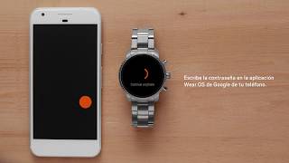 Instrucciones configurar tu smartwatch Fossil Gen 4 V2 [upl. by Ahlgren]