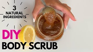 How to Make Exfoliating Body Scrub  DIY [upl. by Cardew693]