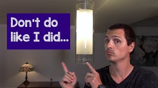 How to Install Pendant Lights Quick amp Easy Amazon Link [upl. by Wolsniw]