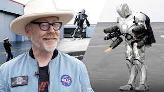 How Adam Savage Built a Real Iron Man Suit That Flies [upl. by Nam]