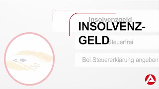 Insolvenzgeld Voraussetzungen amp Antrag [upl. by Eelana501]