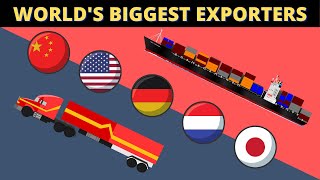 Worlds Biggest Exporting Countries [upl. by Nyledaj367]