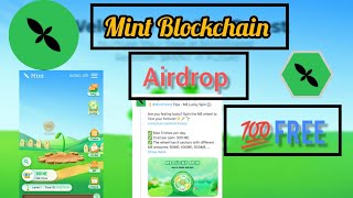 Mint Blockchain Airdrop Guide  How to Join Mint Airdrop  Claim 500 Mint Point Free  freeairdrop [upl. by Mcquade665]