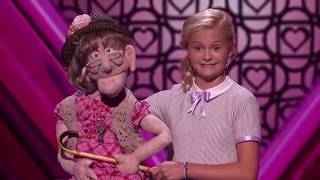 Darci Lynne The Ventriloquist All Performances  Americas Got Talent [upl. by Helmut]