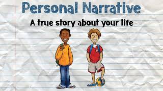 Personal Narrative  Introduction [upl. by Redmer]