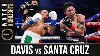 Davis vs Santa Cruz HIGHLIGHTS October 31 2020  PBC on SHOWTIME PPV [upl. by Jemine]