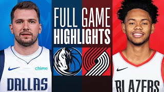 MAVERICKS at TRAIL BLAZERS  FULL GAME HIGHLIGHTS  December 16 2023 [upl. by Gaspar]