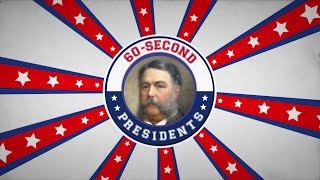 Chester A Arthur  60Second Presidents  PBS [upl. by Schiff]