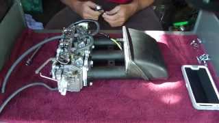 Yamaha 40hp 4stroke carburetor cleaning PART 1 [upl. by Hadihahs]