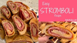 Easy Stromboli Recipe [upl. by Gibbie]