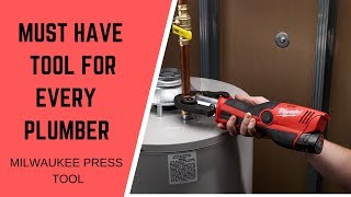 The Milwaukee M12 Press Tool A Must For Every Plumber [upl. by Etiragram]