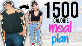 My 1500 Calorie WALMART WEIGHT LOSS MEAL PLAN No Cook amp Budget Friendly [upl. by Nyladnor]