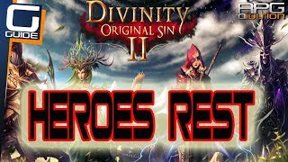 DIVINITY ORIGINAL SIN 2  Heroes Rest Quest Walkthrough [upl. by Ahsenauq]