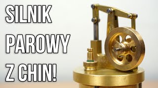 Test Mini Silnika PAROWEGO z Chin  Microcosm M88 [upl. by Doe]