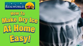 How to make dry ice at home easy [upl. by Greer]