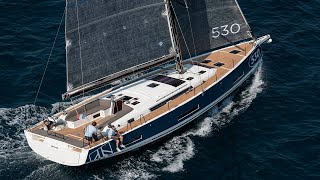 DUFOUR 530  NEW SAILING YACHT  DUFOUR YACHTS [upl. by Dwinnell]