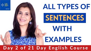 Sentences amp Its Types  English Sentence Structure with Example  ChetChat English Grammar [upl. by Vern]