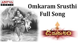 Omkaram Srusthi Full Song  Damarukam  Nagarjuna Anushka  Telugu Bhakthi Songs lordramasongs [upl. by Schulze]