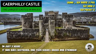 Caerphilly Castle  The Largest in Wales 2nd in Britain [upl. by Ehr]