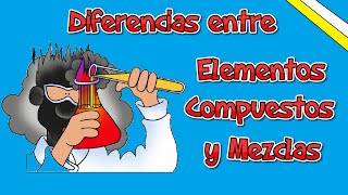 Diferencias entre elementos compuestos y mezclas [upl. by Keldah]