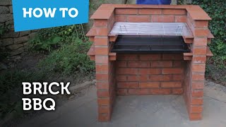 How to build a brick barbecue [upl. by Tybalt]