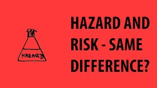 Hazard vs Risk  Same Difference [upl. by Keely]